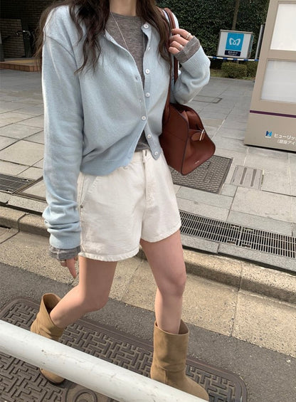 * A-Fit Short Denim Pants