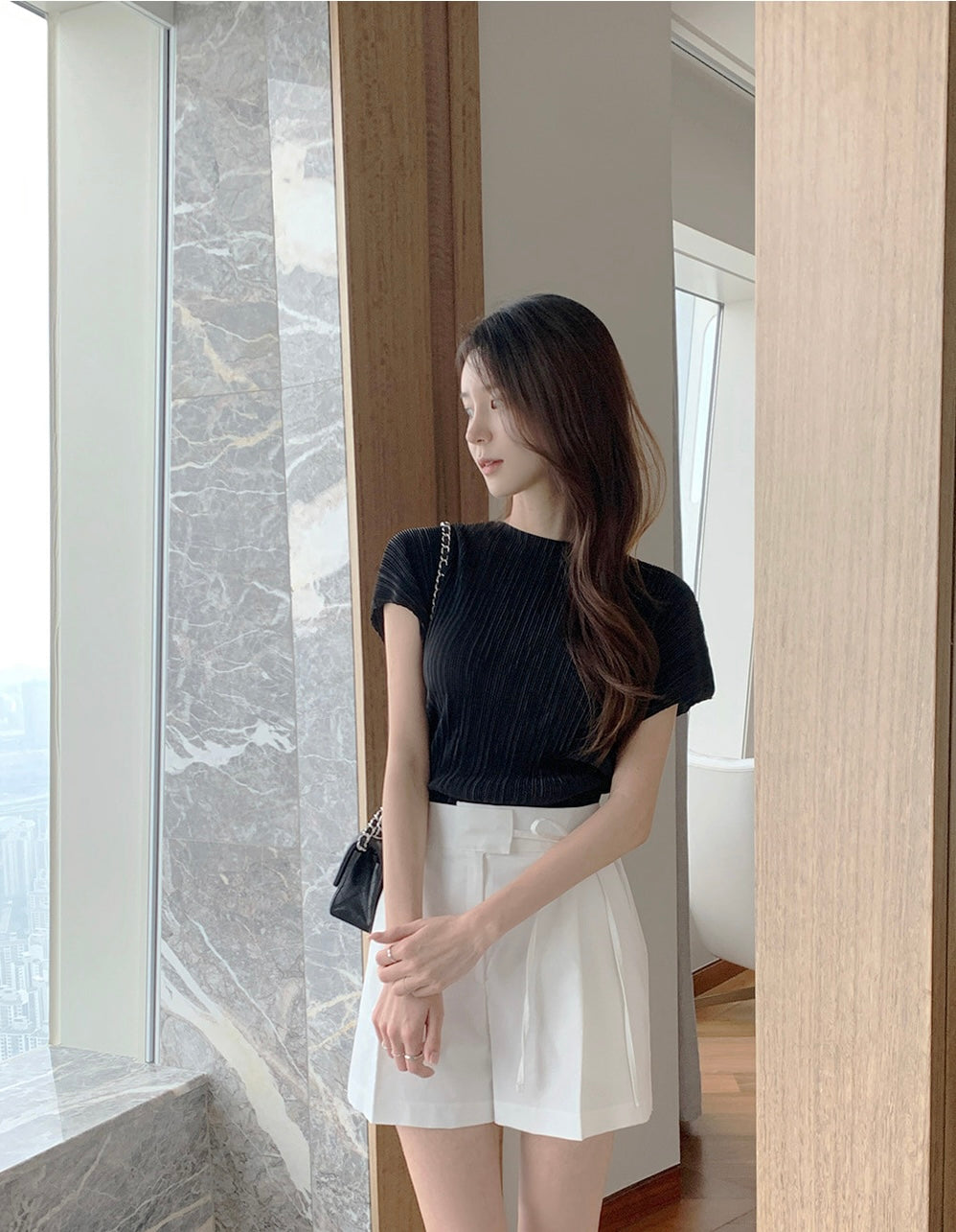Pleated Blouse (~7/16)