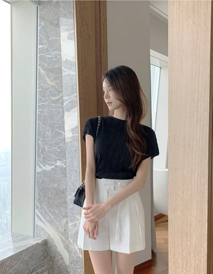 Pleated Blouse (~7/16)