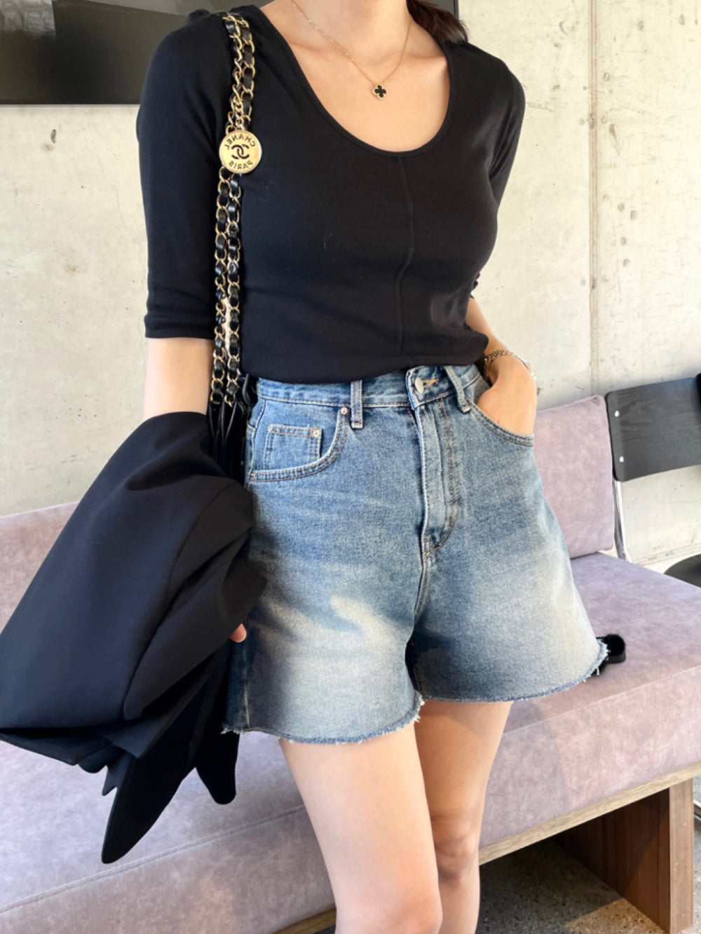 Cycle Denim Shorts
