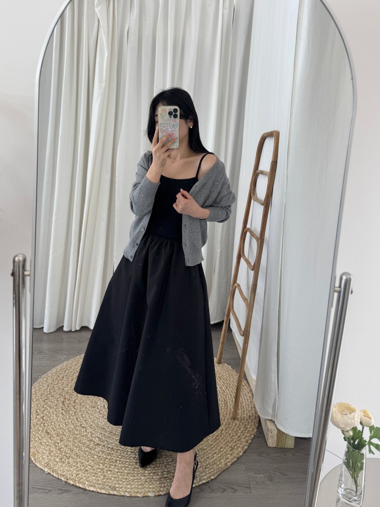 Padded Layered Dress