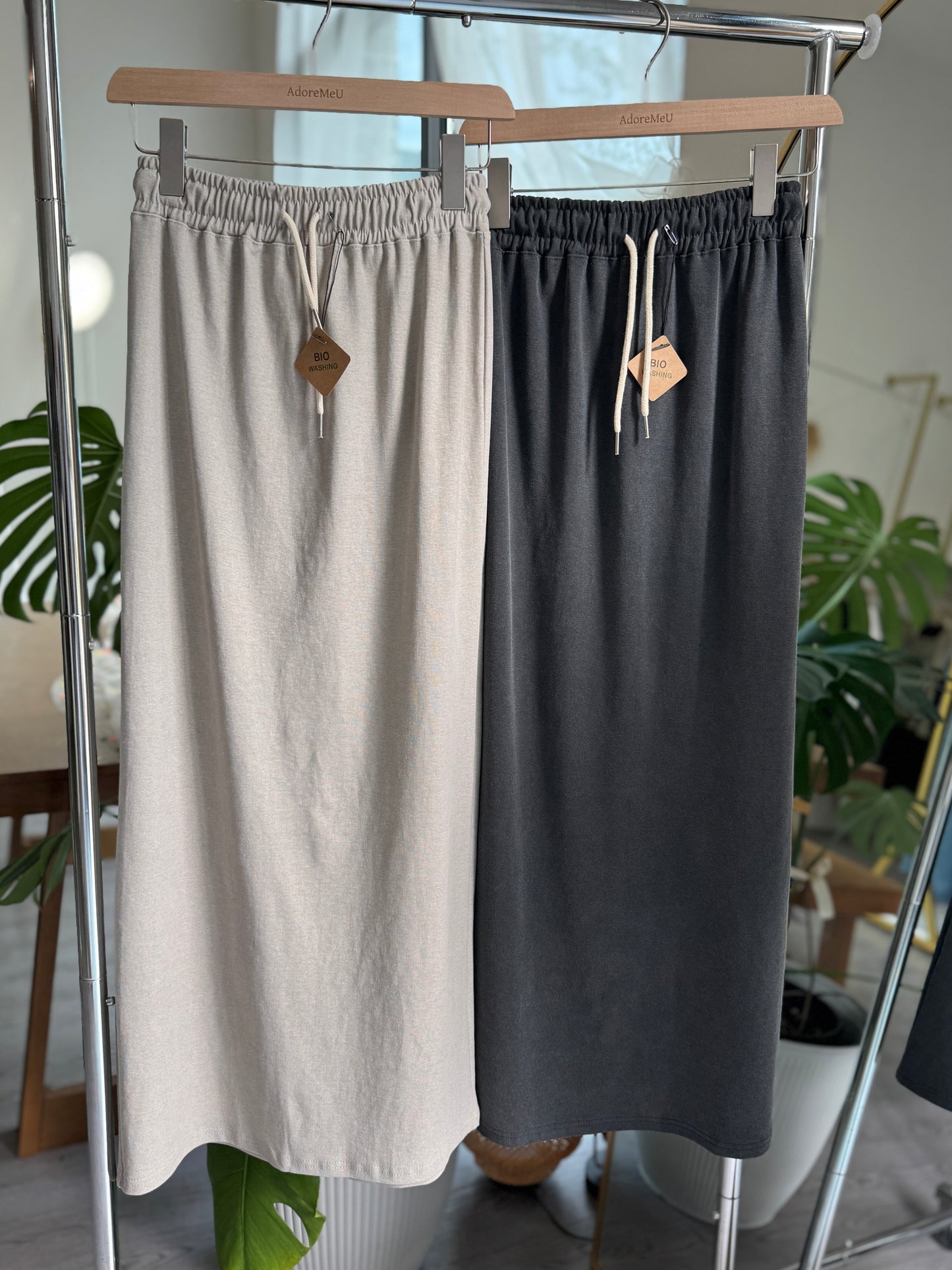 Pigment Banding Long Skirt(~9/30) - AdoreMeU