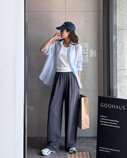 *Banding Track Pants