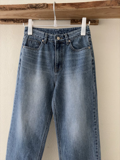* Premium Straight-Leg Denim