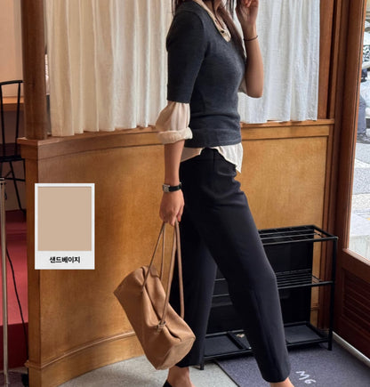Cowhide Brick Bag