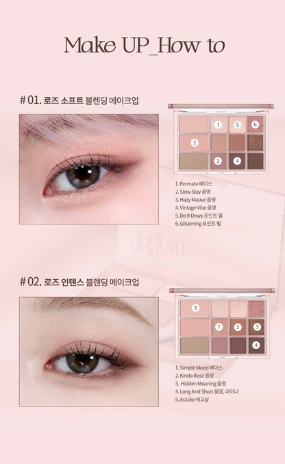 Clio Shade &Shadow Palette #2 Soft Depth - AdoreMeU