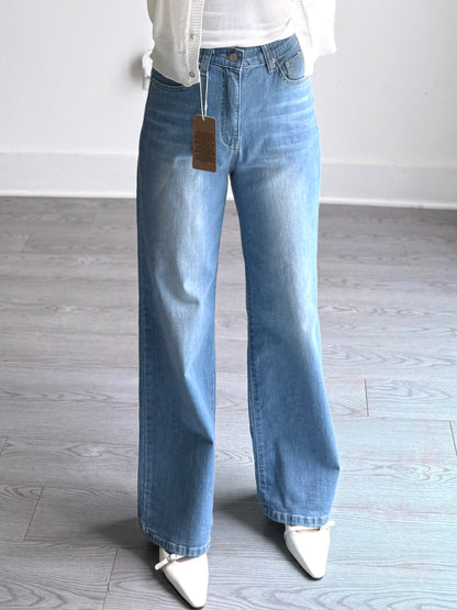 Flex Straight Denim - AdoreMeU