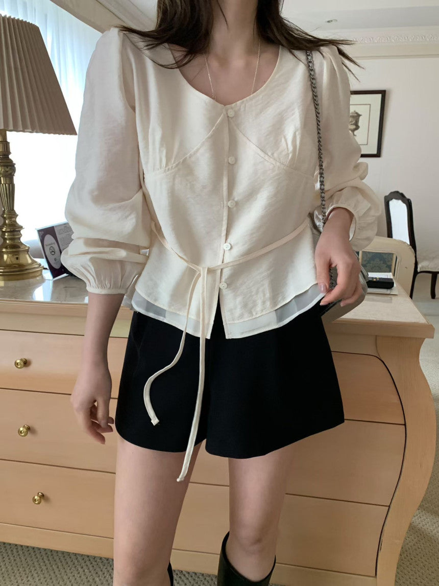 * Lumi Satin Blouse