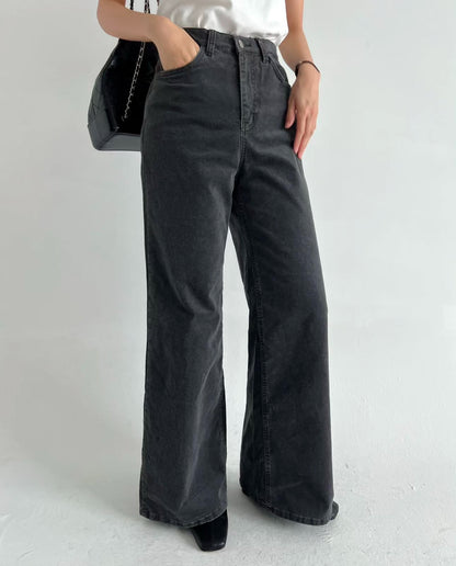5518 Velvet Wide Bootscut Pants