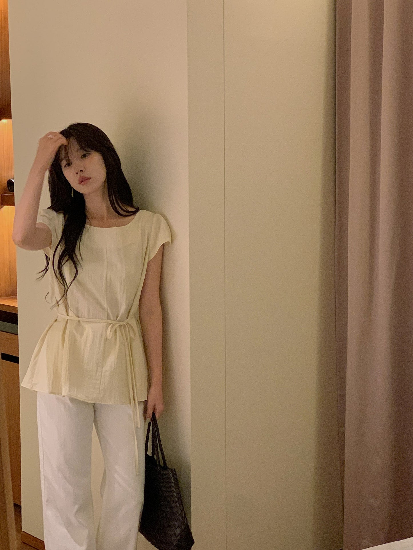 * Croa String Blouse