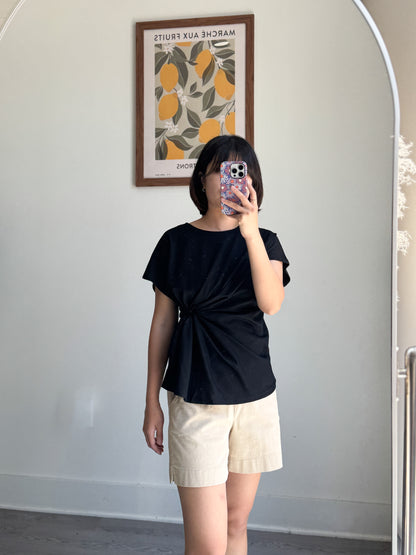 Twist Hem Tee - AdoreMeU