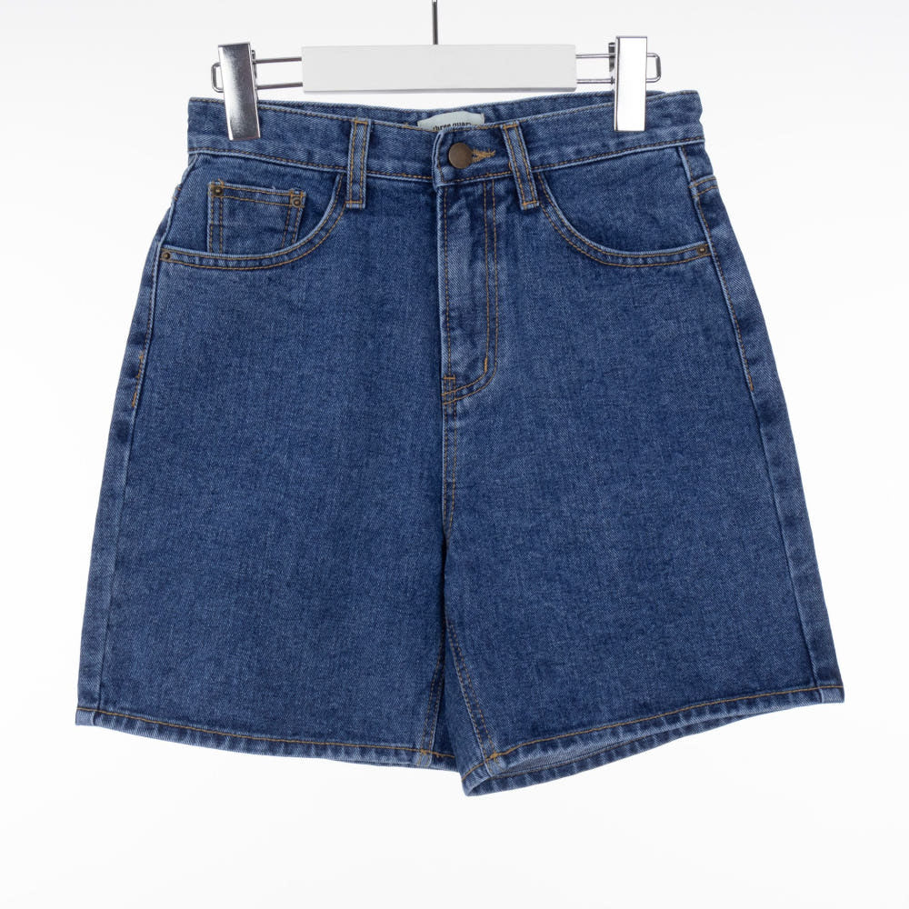 *  Simple Denim Shorts