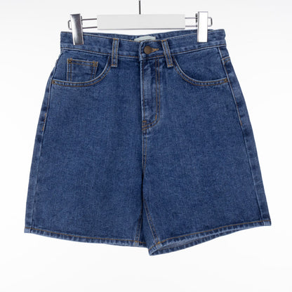 *  Simple Denim Shorts