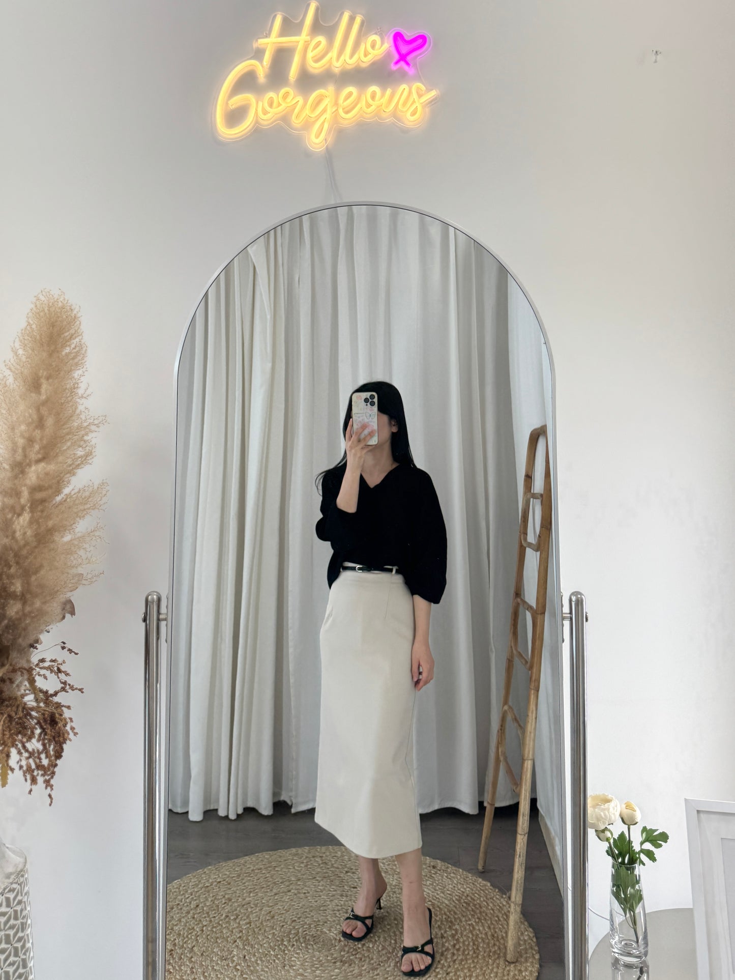 Norden Belt Detail Skirt(~3/30)