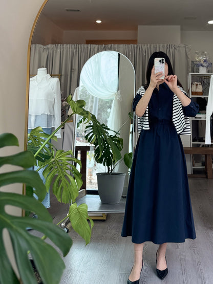 Plaine Shirt Dress - AdoreMeU