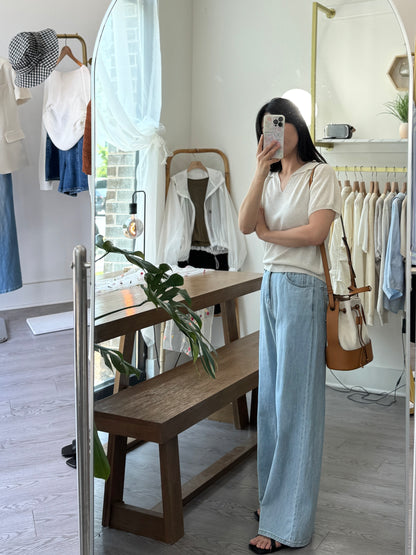 Breeze Wide Denim - AdoreMeU