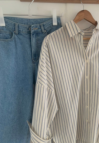 *Pastel Stripe Shirt