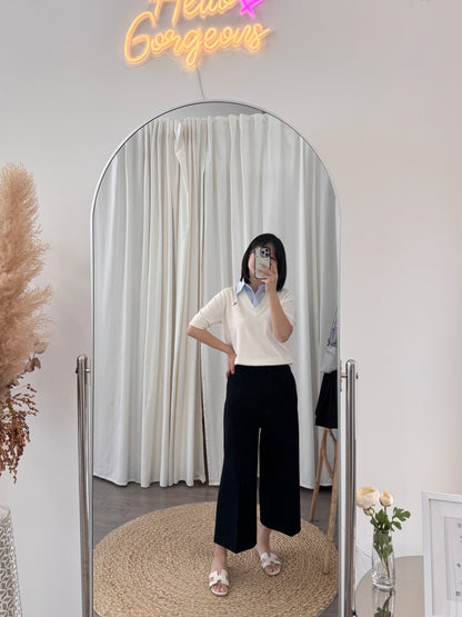 Stretch Cropped Pants