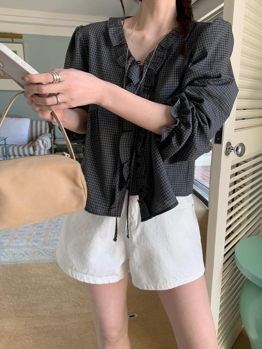 * A-Fit Short Denim Pants