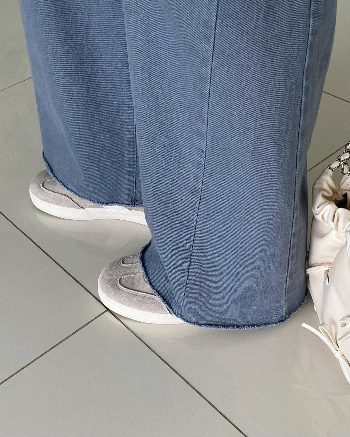 Banding Wide Cotton Pants (~9/5)