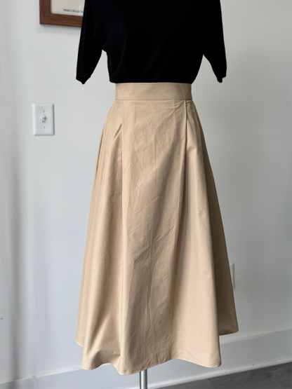Terry Pintuck Banding Skirt(~9/30) - AdoreMeU