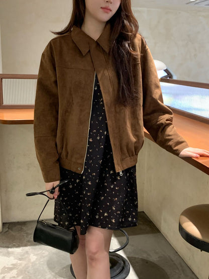 * Muhee Suede Jacket(차무희자켓)