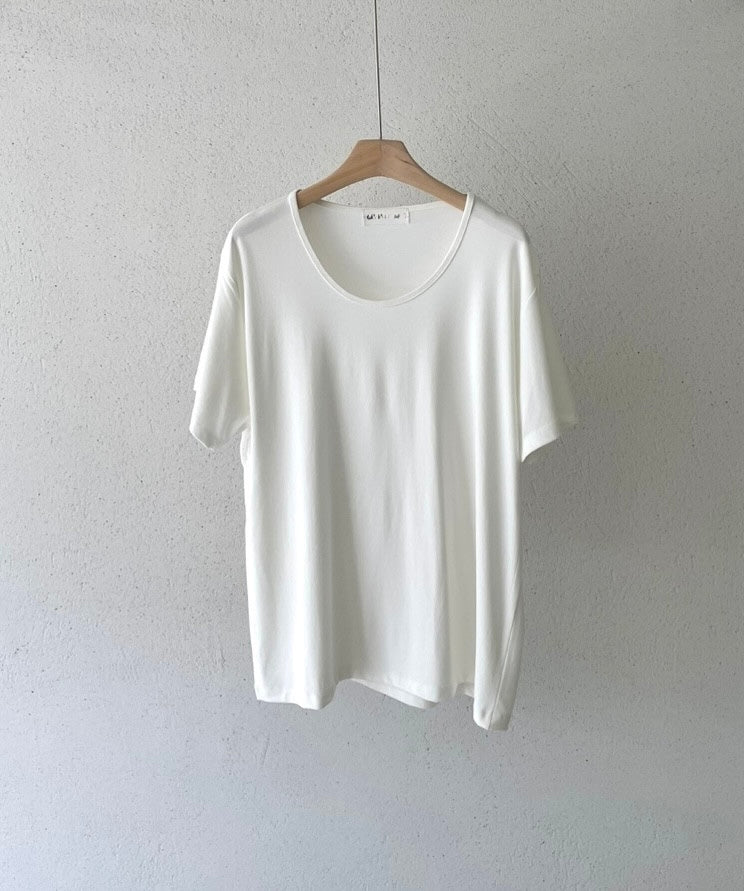 U Neck Overfit Tee