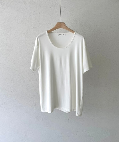 U Neck Overfit Tee