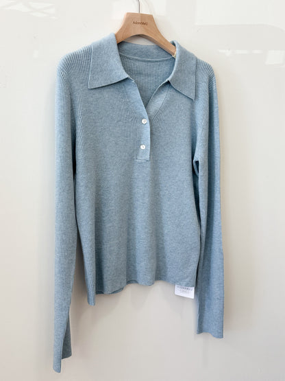Collar Button Golgi Knit - AdoreMeU