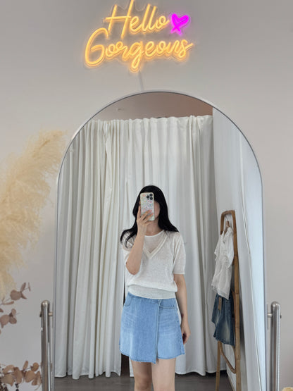 Layered Knit Top (~6/19)