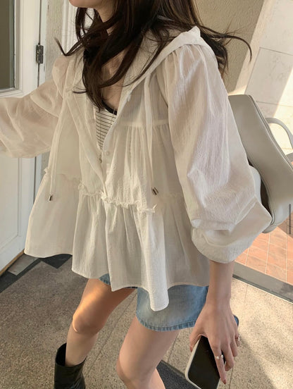 * Nana Hood Blouse