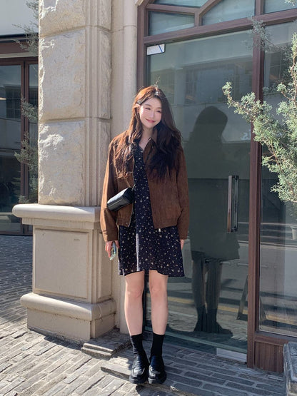 * Muhee Suede Jacket(차무희자켓)