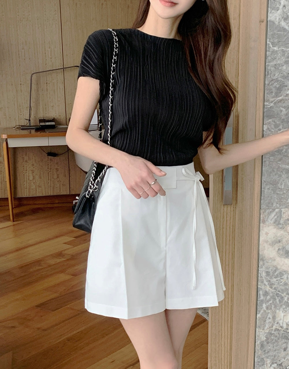 Pleated Blouse (~7/16)