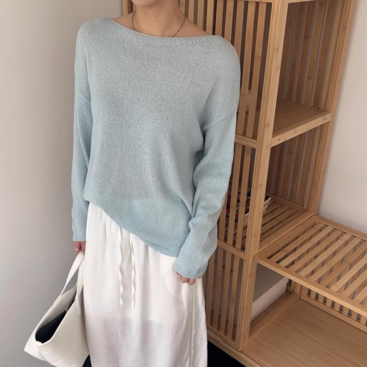 *Relaxed Knit Top