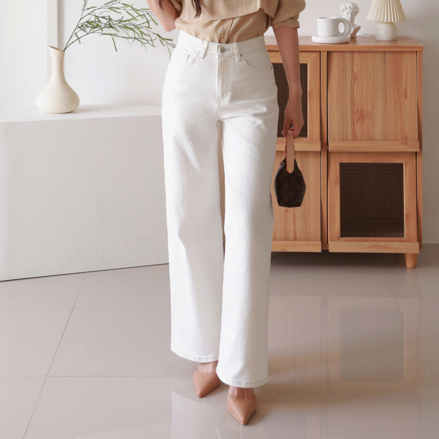 Stitch Ivory Pants