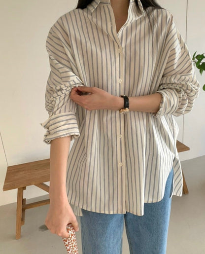 *Pastel Stripe Shirt