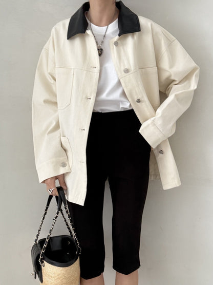 *탈착식 칼라 재킷