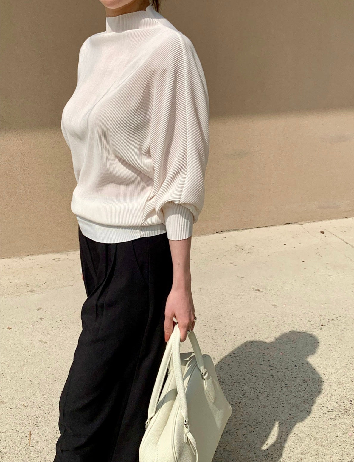 Pleats Tee(~10/3)