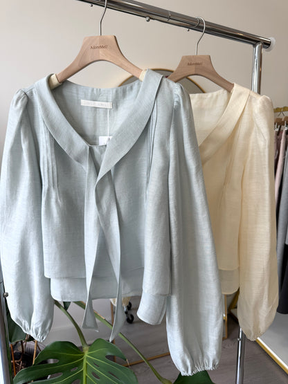 Rose Tie Blouse