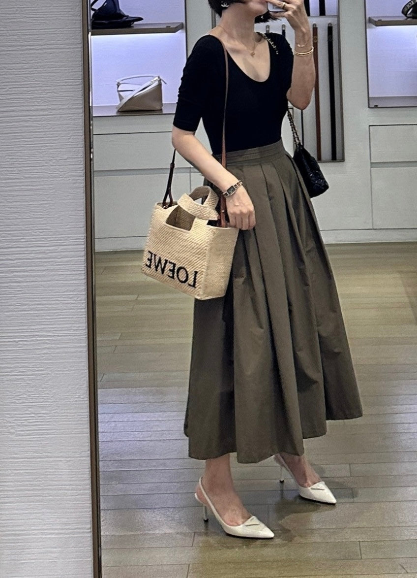Pra Maxi Pleated Skirt (~8/2)