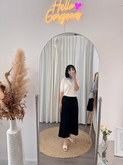 Stretch Cropped Pants