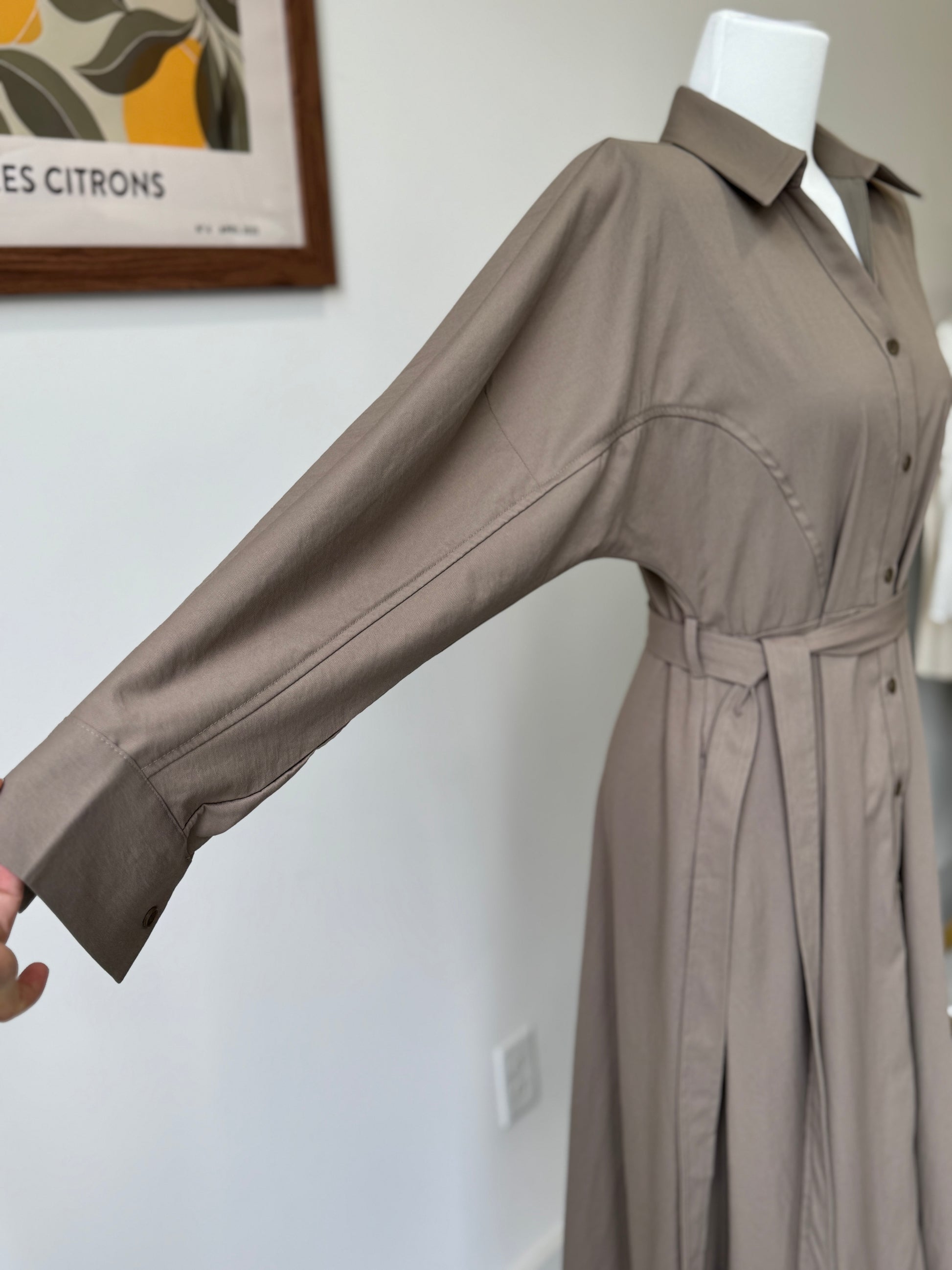 Dolman Sleeve Flare Maxi Dress(~9/30) - AdoreMeU