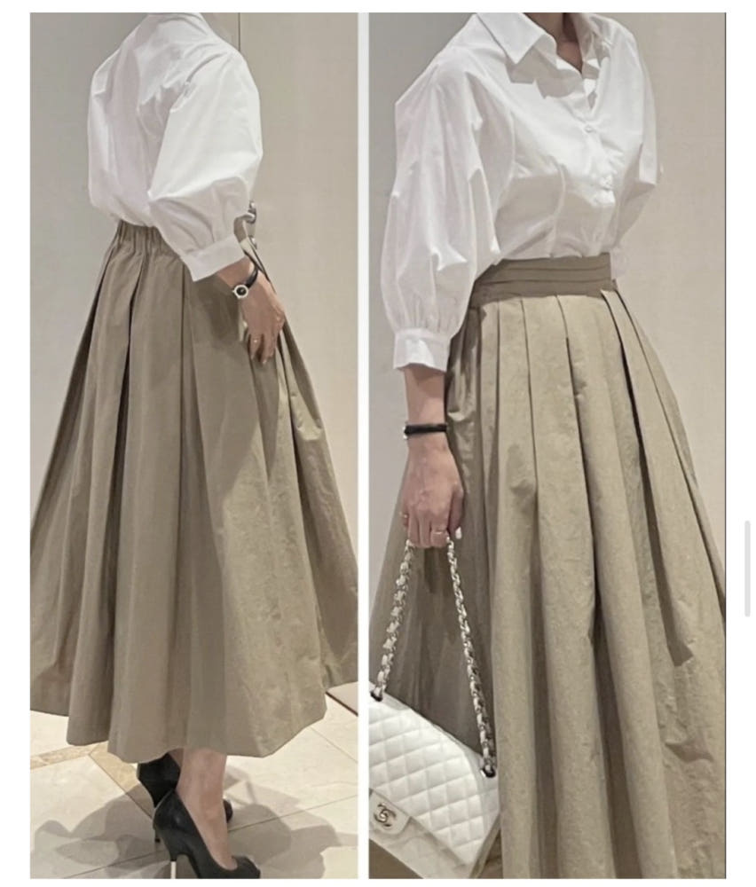 Pra Maxi Pleated Skirt (~8/2)