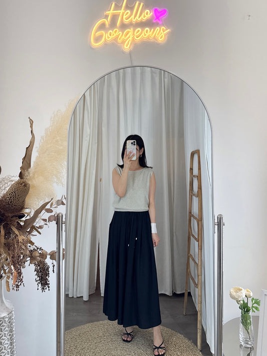 Wide Pintuck Pants(~7/4)