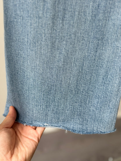 Unbalance Bootscut Denim - AdoreMeU