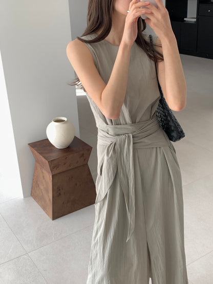 * Dove Sleeveless Maxi Dress