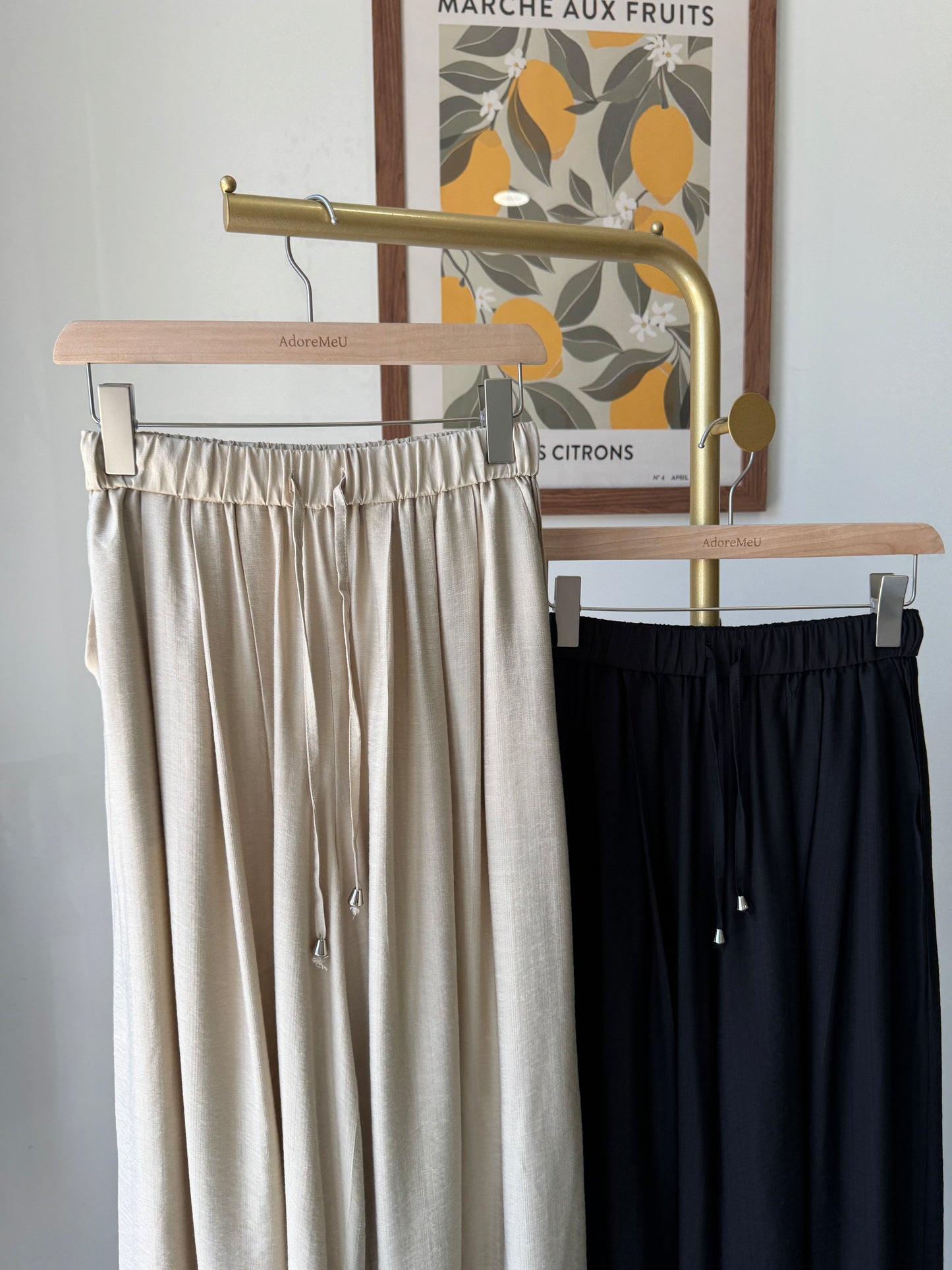 Wide Pintuck Pants(~7/4)