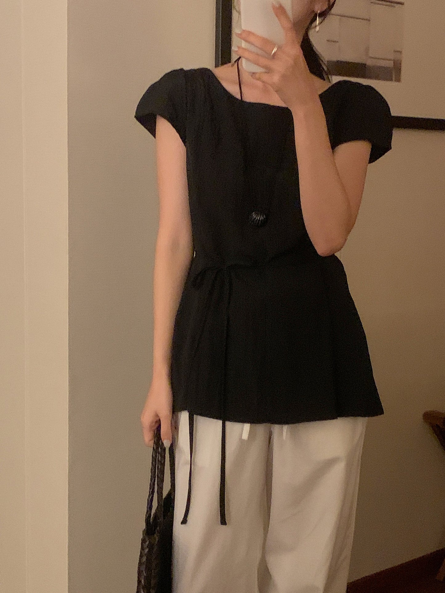 * Croa String Blouse