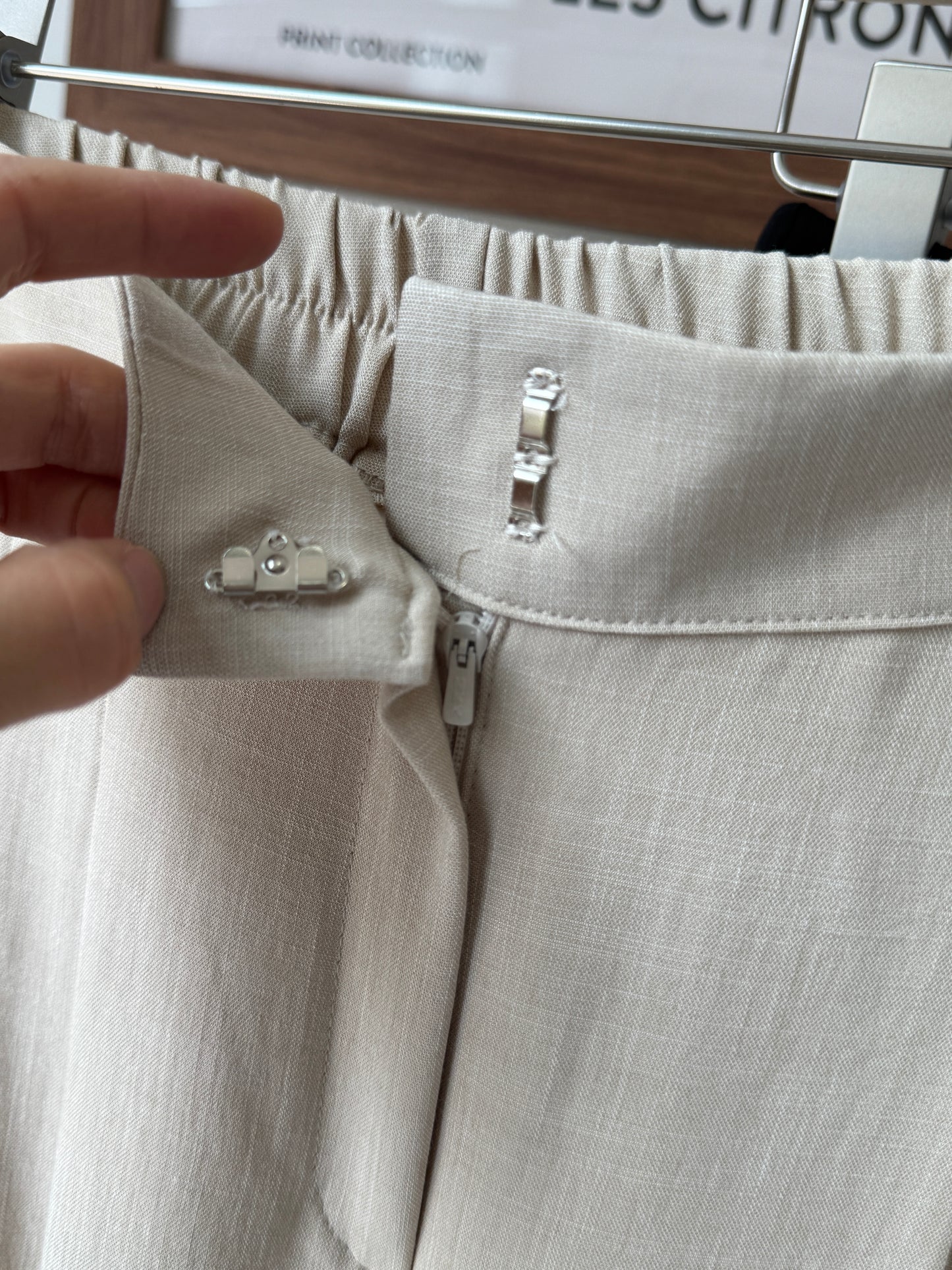 Sand Pintuck Slacks - AdoreMeU