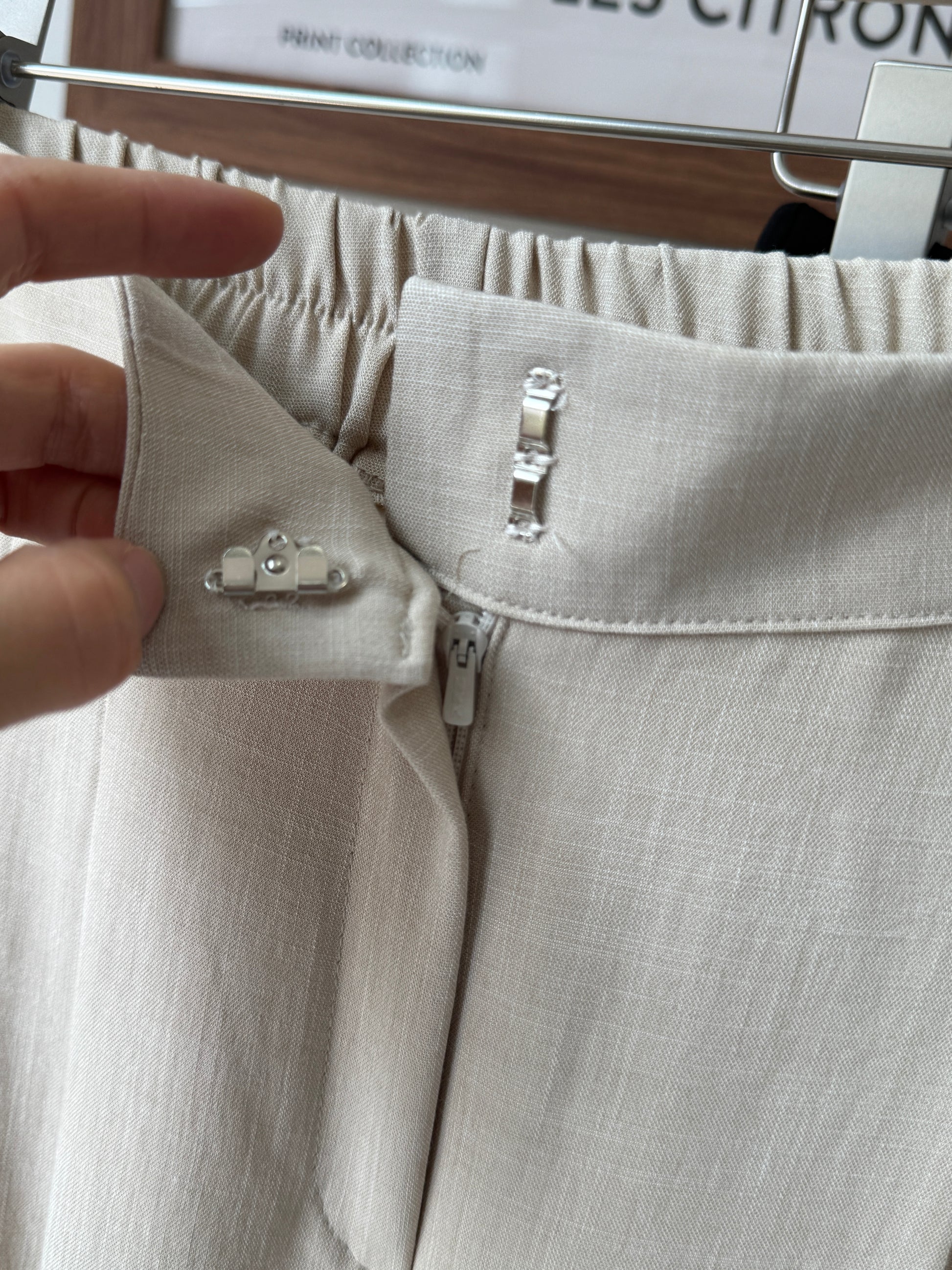 Sand Pintuck Slacks - AdoreMeU